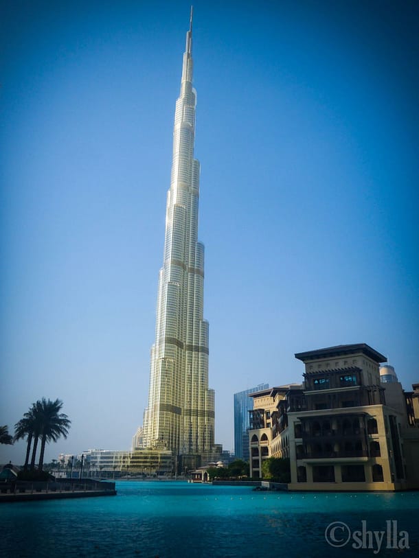 Burj Khalfa, currently world's tallest building
