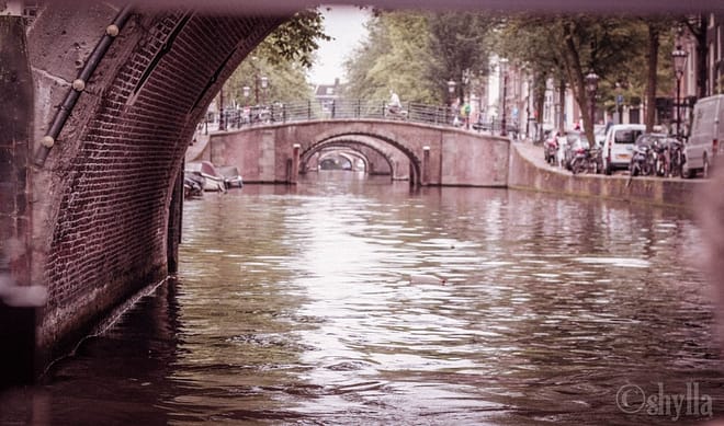 The seven bridges of Amsterdam!